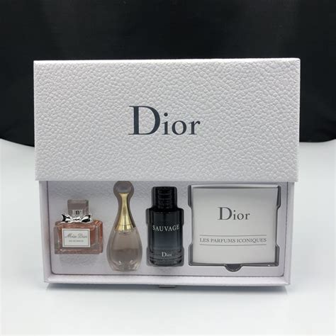 dior miniature perfume set australia|dior aftershave gift set.